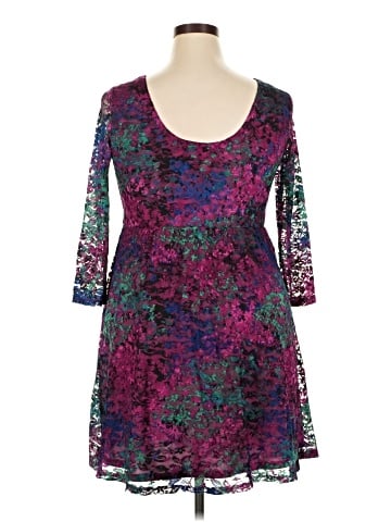 Xhilaration Cocktail Dress (view 2)