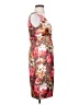 Donna Ricco Floral Brown Cocktail Dress Size 4 - photo 4