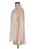 Current/Elliott 100% Cotton Stripes Ivory Long Sleeve Blouse Size Med (2) - photo 5