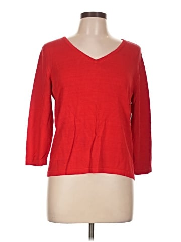 City Silk Pullover Sweater (view 1)