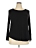 Apt. 9 Black Long Sleeve T-Shirt Size XXL Petite - photo 1