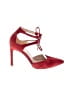Pelle Moda 100% Leather Red Heels Size 6 1/2 - photo 1