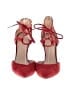 Pelle Moda 100% Leather Red Heels Size 6 1/2 - photo 2