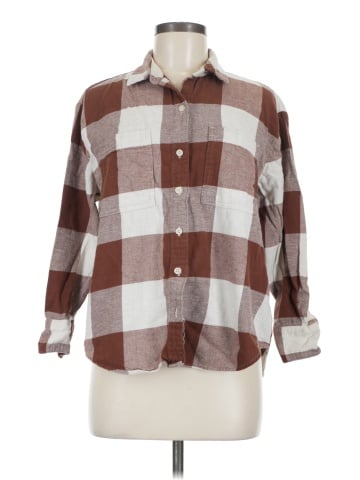 Unbranded Long Sleeve Button-Down Shirt (view 1)