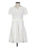Flat White White Casual Dress Size XS - photo 1