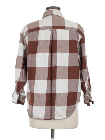 Unbranded Long Sleeve Button-Down Shirt (view 2)