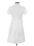 Flat White White Casual Dress Size XS - photo 2