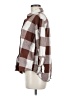 Unbranded Checkered-gingham Brown Long Sleeve Button-Down Shirt Size M (petite) - photo 5