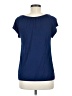 Old Navy 100% Rayon Blue Short Sleeve Blouse Size M - photo 2