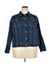 Lands' End Blue Denim Jacket Size 2X - photo 1