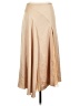 Vince. 100% Polyester Solid Tan Formal Skirt Size 00 - photo 2