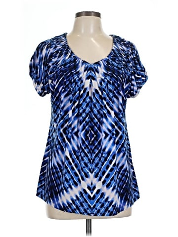 Style&Co Short Sleeve Blouse (view 1)