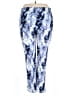 Bobbie Brooks Print Blue Active Pants Size 3X - photo 1