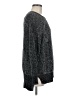 Ellen Tracy Metallic Gray Pullover Sweater Size M - photo 4