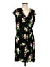 Tommy Bahama Floral Black Cocktail Dress Size L - photo 1