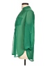 Bluetique Green Long Sleeve Blouse Size L - photo 5
