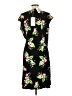 Tommy Bahama Floral Black Cocktail Dress Size L - photo 2