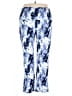 Bobbie Brooks Print Blue Active Pants Size 3X - photo 1