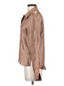 Lulus 100% Polyester Metallic Tan Long Sleeve Blouse Size S - photo 5