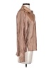 Lulus 100% Polyester Metallic Tan Long Sleeve Blouse Size S - photo 4