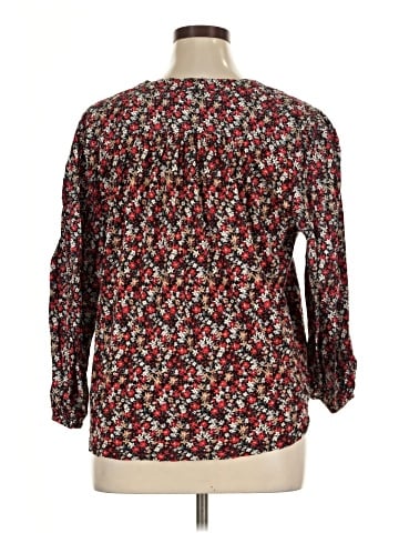 Ann Taylor LOFT Outlet 3/4 Sleeve Blouse (view 2)