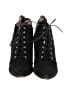 Belle by Sigerson Morrison 100% Leather Black Wedges Size 10 1/2 - photo 2