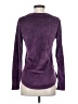 Cuddl Duds Purple Cardigan Size S - photo 2