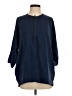 Vince. Blue 3/4 Sleeve Blouse Size S - photo 1