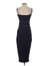 Gianfranco Ferre Graphic Black Blue Cocktail Dress Size XXS (estimated) - photo 2