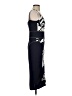 Gianfranco Ferre Graphic Black Blue Cocktail Dress Size XXS (estimated) - photo 4
