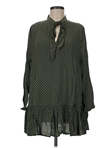 Olivaceous Casual Dress (view 1)