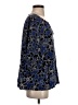 Tommy Bahama 100% Rayon Floral Blue 3/4 Sleeve Blouse Size S - photo 4