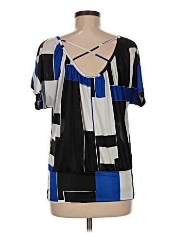 Iz Byer Short Sleeve Blouse (view 2)