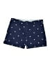British Khaki Polka Dots Blue Shorts Size 10 - photo 1