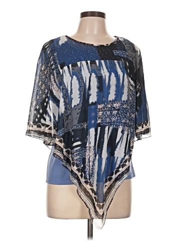 One World Short Sleeve Blouse (view 1)