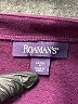 Roaman's Purple Pullover Sweater Size 14 - 16 - photo 7