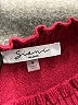 Sioni Burgundy Turtleneck Sweater Size S - photo 7