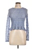 Forever 21 Blue Long Sleeve T-Shirt Size L - photo 1
