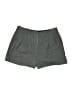 Babaton Chevron-herringbone Gray Shorts Size 10 - photo 1