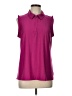 Croft & Barrow Purple Sleeveless Blouse Size L - photo 1