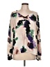 CAbi 100% Polyester Ivory 3/4 Sleeve Blouse Size L - photo 1
