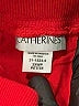 Catherines Solid Red Cargo Shorts Size 3X Petite - photo 3