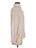 J.Crew 100% Viscose Polka Dots Ivory Long Sleeve Blouse Size 0 - photo 4