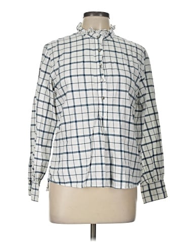 La Vie Rebecca Taylor Long Sleeve Button-Down Shirt (view 1)