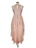Teeze Me 100% Polyester Pink Cocktail Dress Size 15 - photo 2
