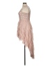 Teeze Me 100% Polyester Pink Cocktail Dress Size 15 - photo 5