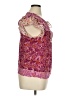 DR2 100% Rayon Pink Short Sleeve Blouse Size XL - photo 4