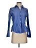 Lilly Pulitzer 100% Cotton Blue Long Sleeve Button-Down Shirt Size XS - photo 1