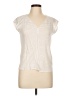 Massimo Dutti Ivory Sleeveless T-Shirt Size M - photo 1