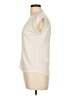 Massimo Dutti Ivory Sleeveless T-Shirt Size M - photo 5